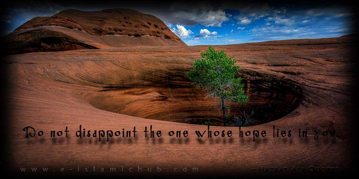 Quotes of Hazrat Ali in English