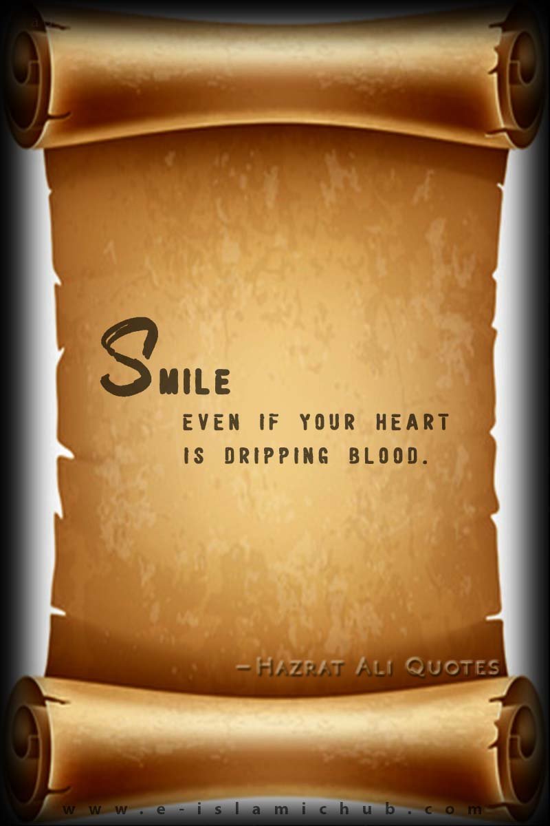 Quotes of Hazrat Ali in English